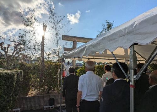 出西水源地祭りに参加しました